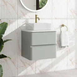 Drench Origin 500mm Wall Mounted Vanity Unit & Countertop