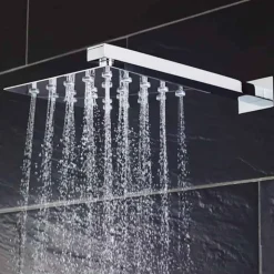 Drench Premium Square Wall Mounted Shower Arm - 376mm