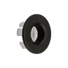 Drench Ring Style Basin Overflow Cover Cap - Matt Black