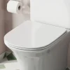 Drench Soft Close Round Slimline Toilet Seat With Quick Release Hinges