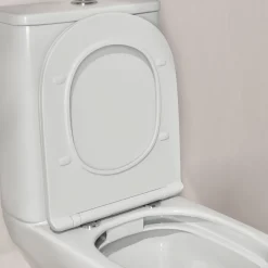 Drench Soft Close Round Slimline Toilet Seat With Quick Release Hinges