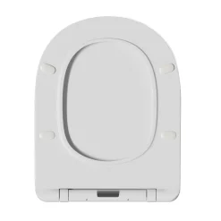 Drench Soft Close Round Slimline Toilet Seat With Quick Release Hinges