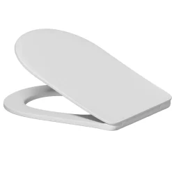 Drench Soft Close Round Slimline Toilet Seat With Quick Release Hinges
