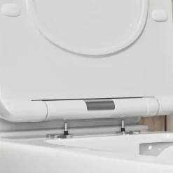 Drench Soft Close Square Slimline Toilet Seat With Quick Release Hinges