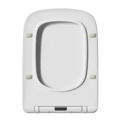 Drench Soft Close Square Slimline Toilet Seat With Quick Release Hinges