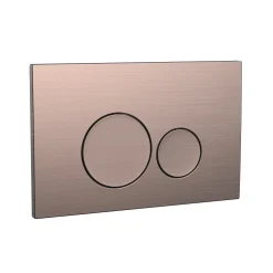 Drench Wall Hung Toilet Frame, Pneumatic Concealed Cistern & Dual Flush Plate with Round Buttons