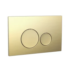 Drench Wall Hung Toilet Frame, Pneumatic Concealed Cistern & Dual Flush Plate with Round Buttons