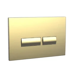 Dual Flush Plate with Angular Buttons
