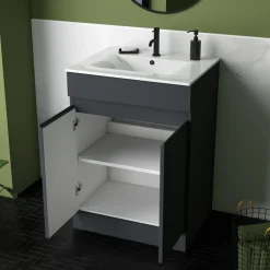 Dylan 600mm Floorstanding Vanity Unit & Basin