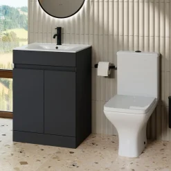 Dylan Rimless Toilet & Vanity Unit Bathroom Suite
