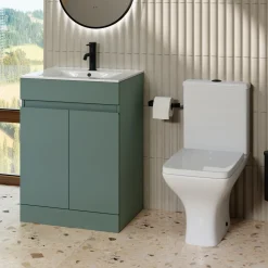 Dylan Rimless Toilet & Vanity Unit Bathroom Suite