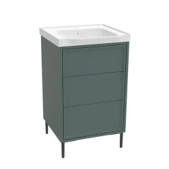 Elara 500mm Floorstanding Vanity Unit & Basin with Leg Set