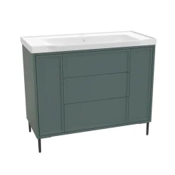 Elara 1000mm Floorstanding Vanity Unit & Basin with Leg Set