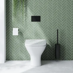 Emily Compact Rimless Back To Wall Toilet & Soft Close Seat