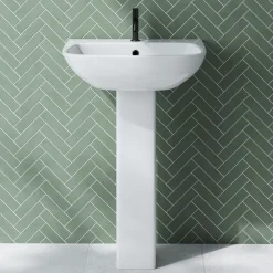 Emily Complete Brushed Brass Bathroom Suite with Reinforced Shower Bath & Rimless Toilet