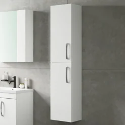 Emily 2 Door Tall Wall Hung Storage Cupboard