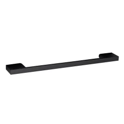 Emily Gloss White Floorstanding 2 Door Vanity Unit, Thin-Edged Basin, Matt Black Handles & Overflow