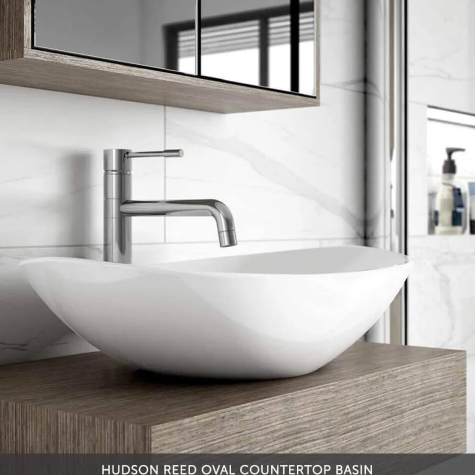 Emily Gloss White Wall Mounted 2 Drawer Vanity Unit and Countertop with Brushed Brass Handles