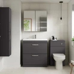 Emily 800mm Floorstanding 2 Drawer Vanity Unit & Basin Options