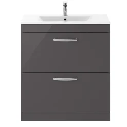 Emily 800mm Floorstanding 2 Drawer Vanity Unit & Basin Options