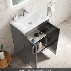 Emily 600mm Floorstanding Vanity Unit & Basin Options