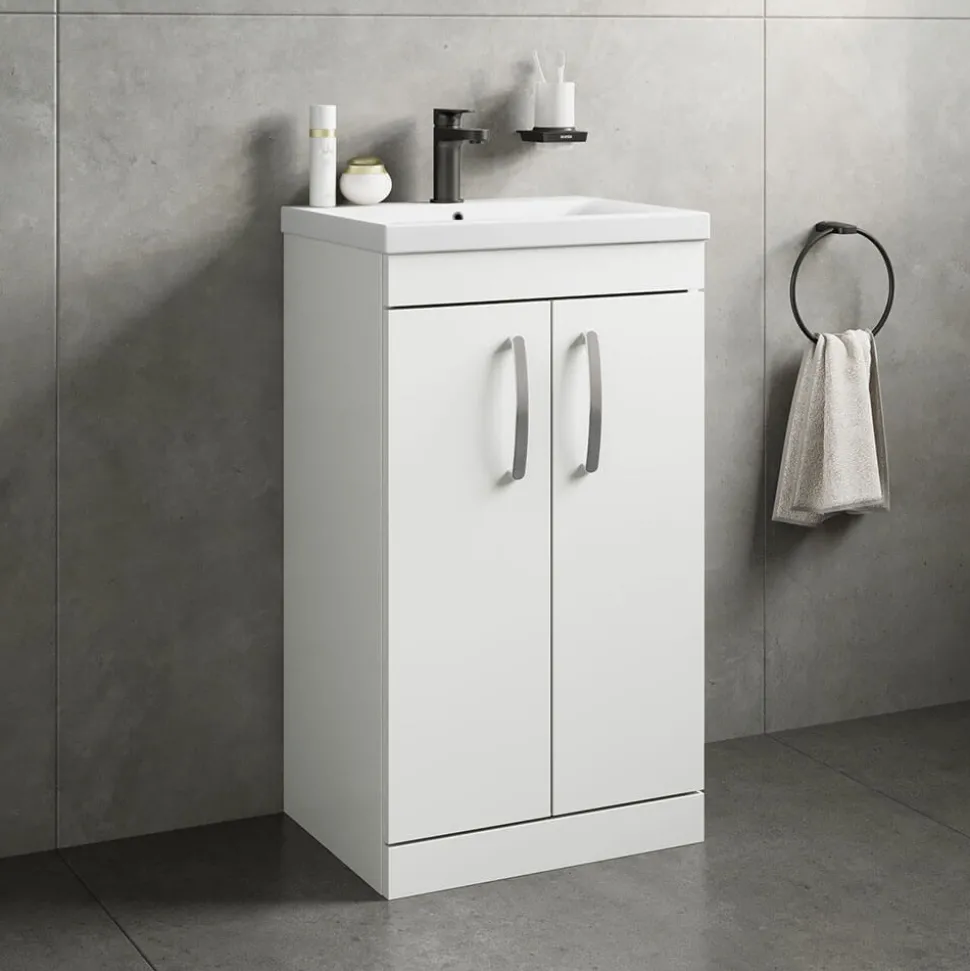 Emily 500mm Floorstanding Vanity Unit & Basin Options