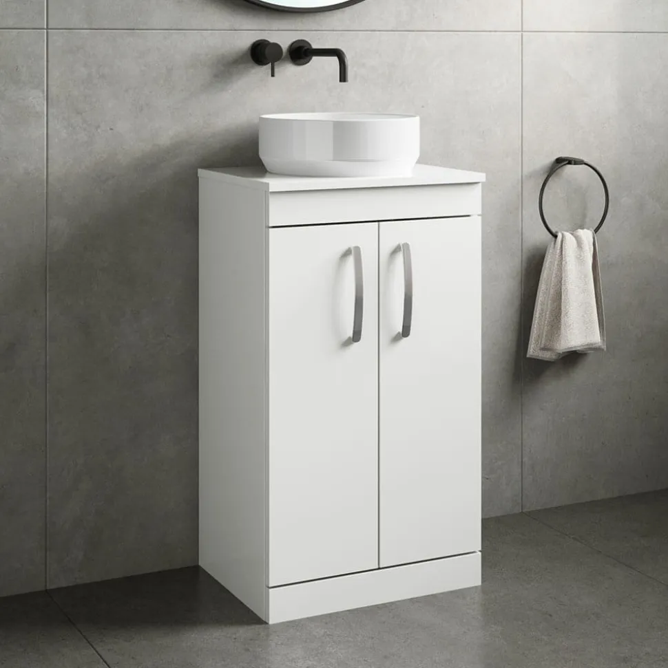 Emily 500mm Floorstanding Vanity Unit & Countertop