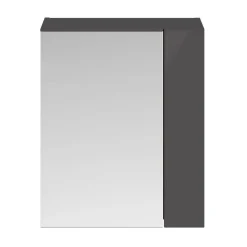 Emily 600mm Mirror Cabinet with Offset Door