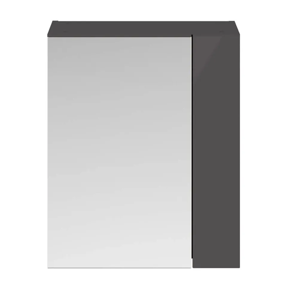 Emily 600mm Mirror Cabinet with Offset Door