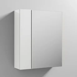Emily 600mm Mirror Cabinet with Offset Door