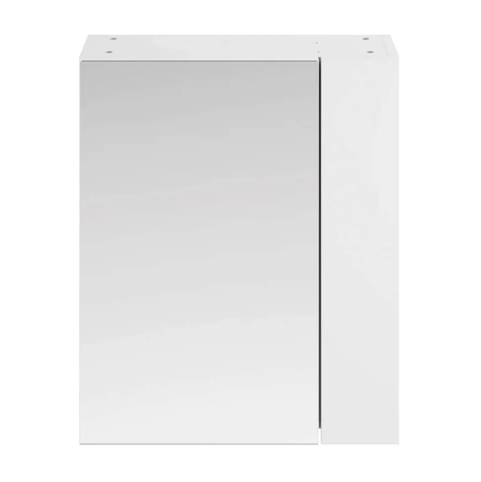 Emily 600mm Mirror Cabinet with Offset Door