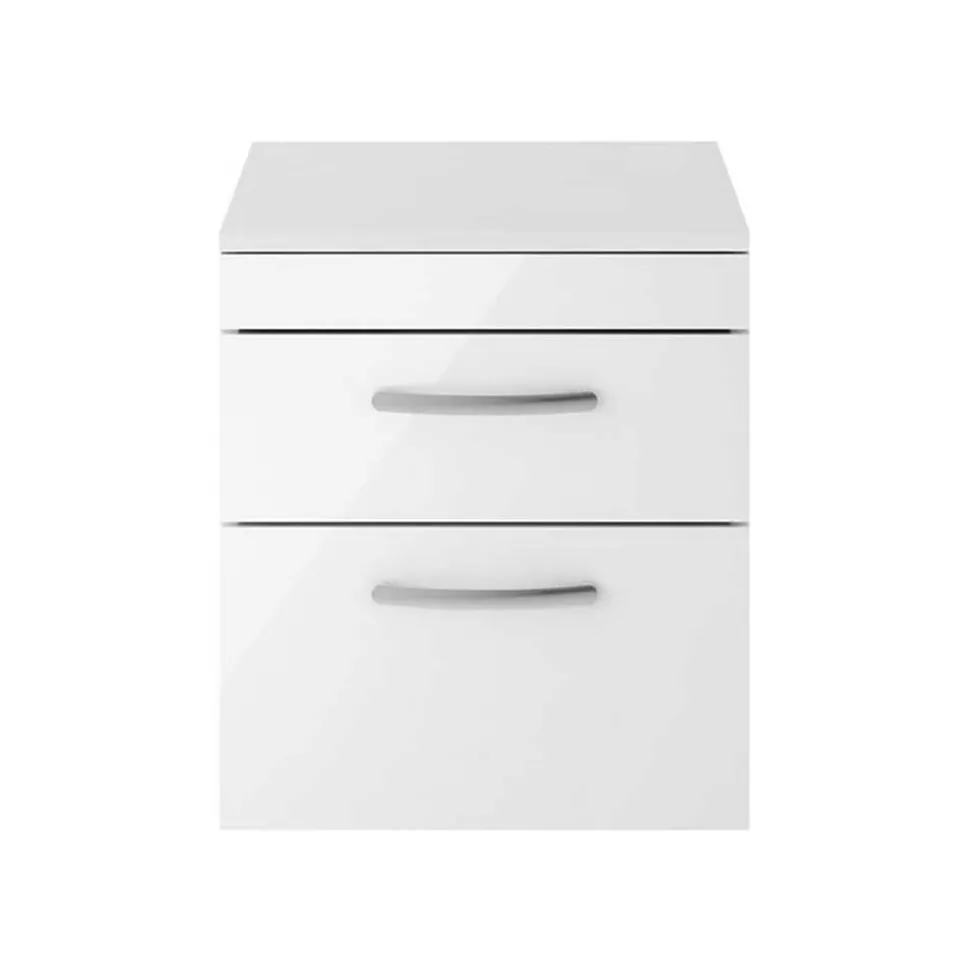 Emily 500mm Wall Mounted 2 Drawer Vanity Unit & Basin Options