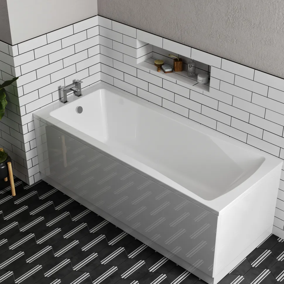 Emily Modern Bathroom Suite with Rimless Toilet