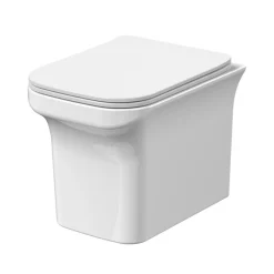 Emily Rimless Compact Wall Hung Toilet & Slimline Soft Close Seat