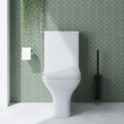 Emily Rimless Modern Toilet & Slim Soft Close Seat