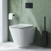 Emily Rimless Short Projection Wall Hung Toilet & Slimline Soft Close Seat