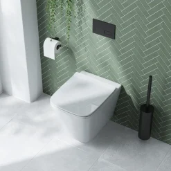 Emily Rimless Short Projection Wall Hung Toilet & Slimline Soft Close Seat