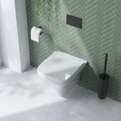 Emily Rimless Wall Hung Toilet & Soft Close Seat
