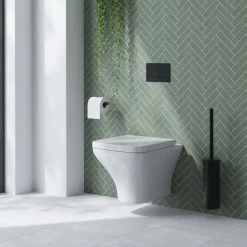Emily Rimless Wall Hung Toilet & Soft Close Seat