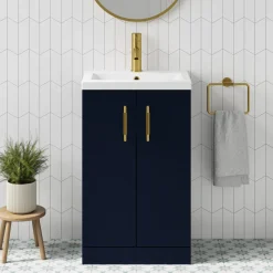 Erin Compact 500mm Floorstanding Cloakroom Vanity Unit & Basin