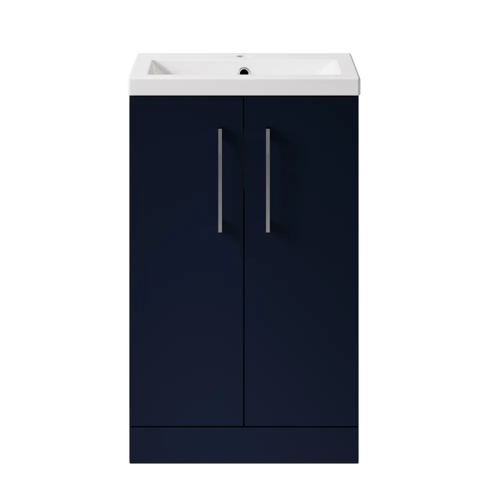Erin Compact 500mm Floorstanding Cloakroom Vanity Unit & Basin