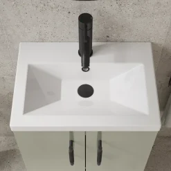 Erin Compact 500mm Floorstanding Cloakroom Vanity Unit & Basin