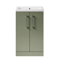 Erin Compact 500mm Floorstanding Cloakroom Vanity Unit & Basin