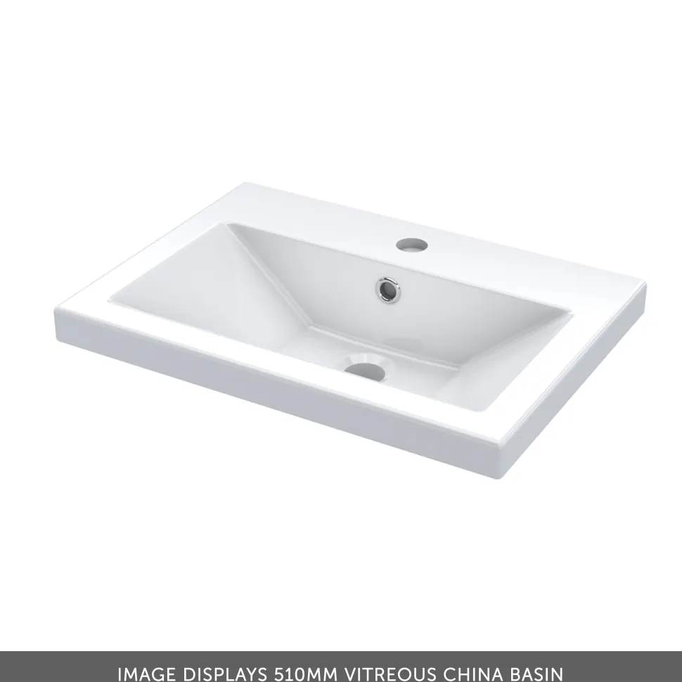 Erin Compact 500mm Floorstanding Cloakroom Vanity Unit & Basin