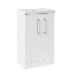 Erin Compact 500mm Floorstanding Cloakroom Vanity Unit & Basin