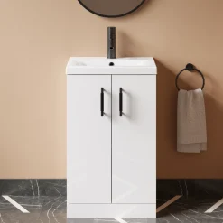 Erin Complete Bathroom Suite with 1700mm L Shaped Shower Bath & Rimless Toilet