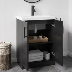 Erin Complete Bathroom Suite with Reinforced Bath & Rimless Toilet