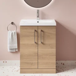 Erin Complete Matt Black Bathroom Suite with 1700mm P Shaped Shower Bath & Rimless Toilet