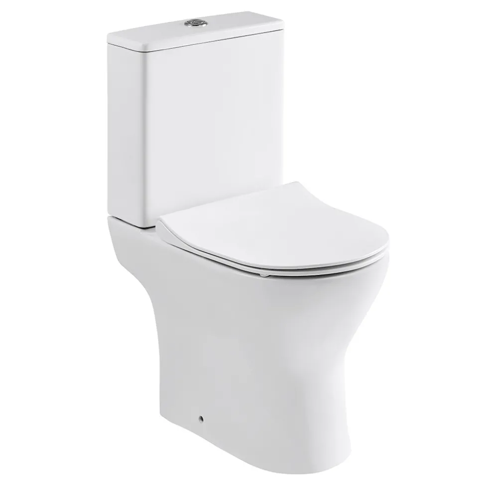 Erin Complete Vanity Unit Bathroom Suite with Rimless Toilet