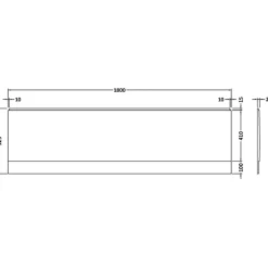 Erin Complete Vanity Unit Bathroom Suite with Rimless Toilet